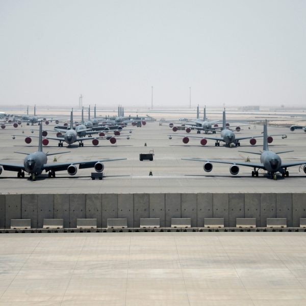 KDB6CM Al Udeid Air Base, Qatar on Aug. 19, 2017.